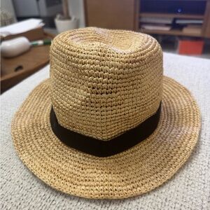 J. Crew Tan Straw Hat